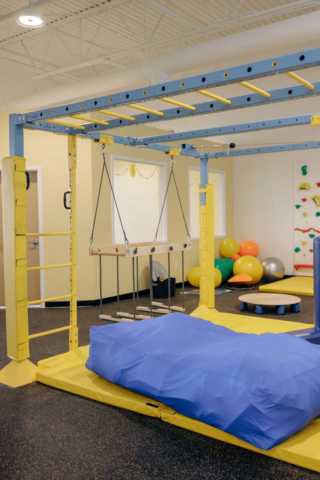 Summit Adventure Series sensory therapy gym at Bee Me