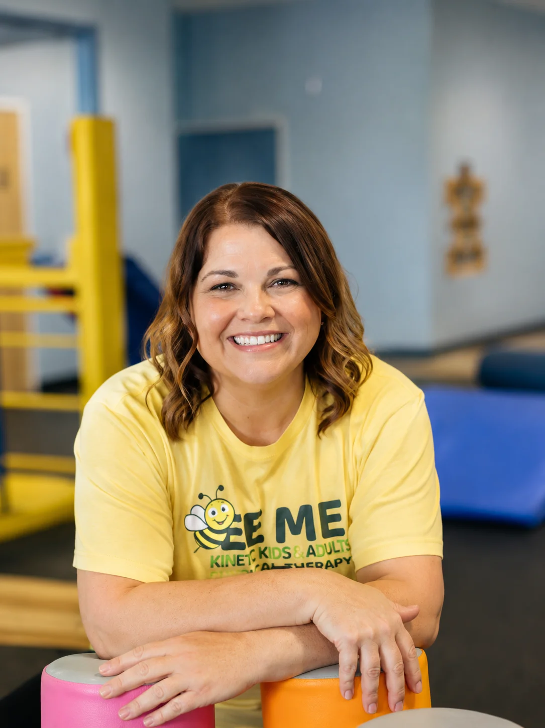 Kristine Stout OTR/L, founder and owner of Bee Me Sensory Gym